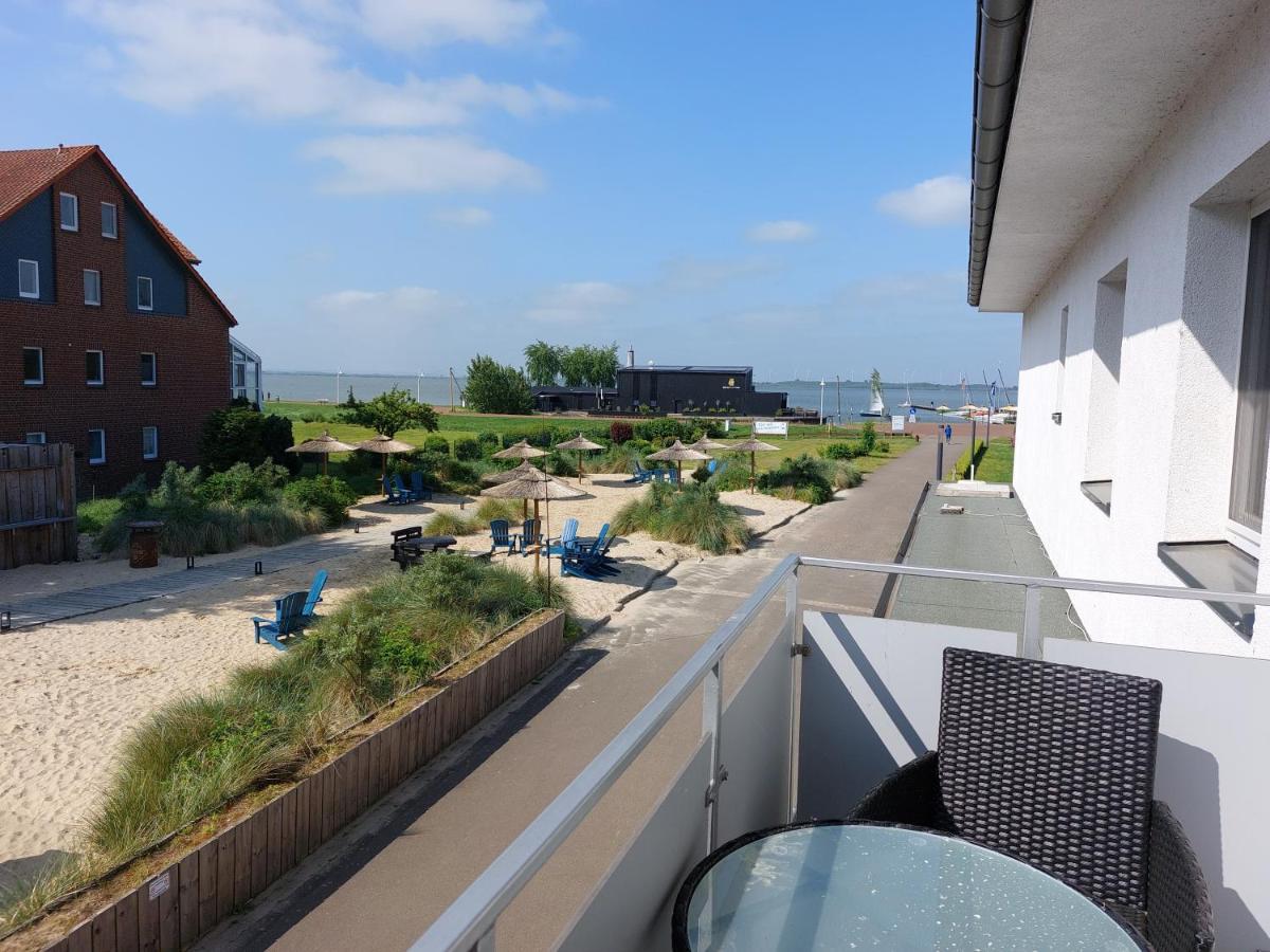 Appartamento Haus Strandglueck - Urlaub Mit Blick Auf Den Duemmer See Lembruch Esterno foto